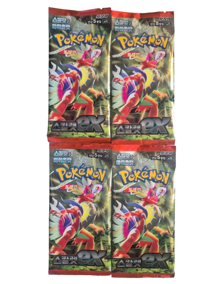 SCARLET EX sv1S BOOSTER PACK KOREAN