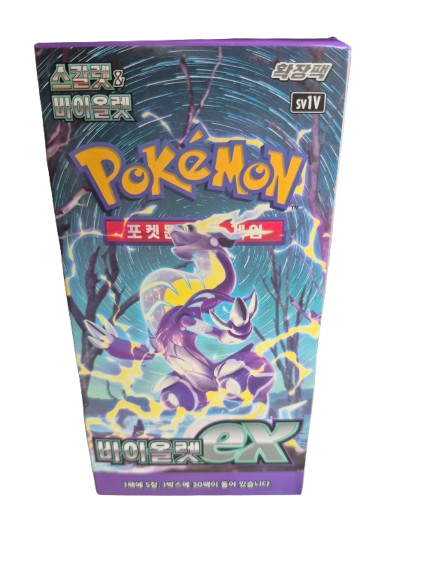 VIOLET EX sv1V BOOSTER BOX KOREAN